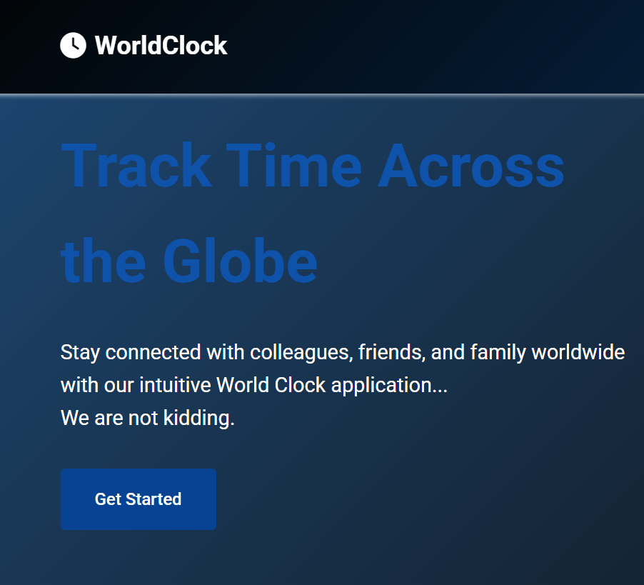 World Clock App